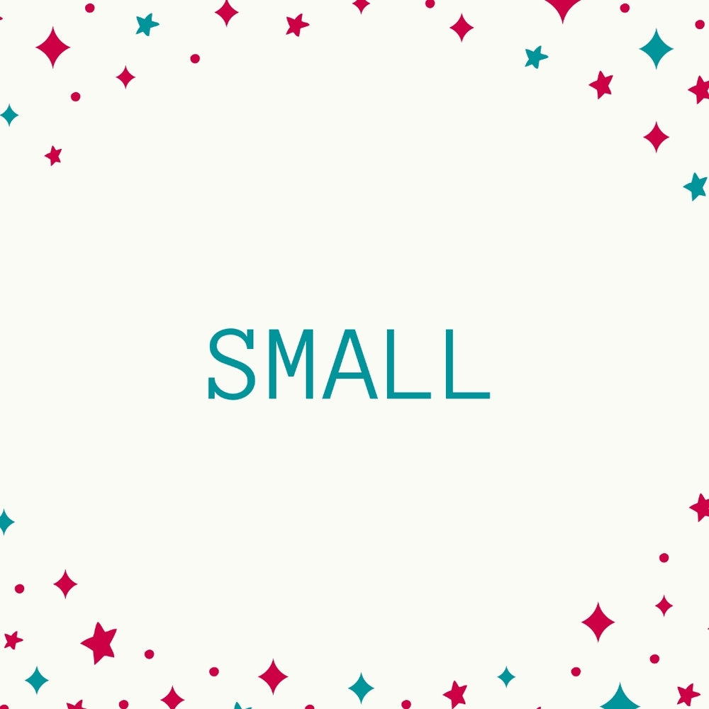 Size Small beyond this point
